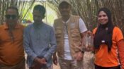 Ket gambar: Ketua DPD TMI Kota Kendari Sahuriyanto Meronda, didampingi Sekretaris DPD TMI Zulfiany Azis serta Penasehat TMI Kota Kendari Aldakesutan Lapae( foto)